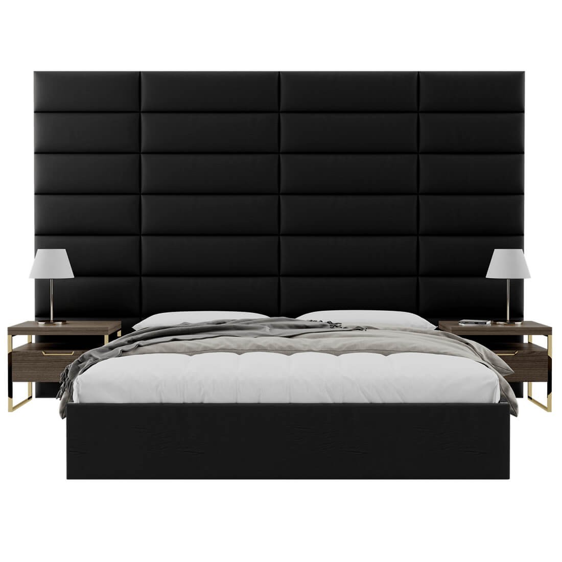 MEGADECOR Tête de lit décorative en PVC Motif abstrait Marmol Multicolore avec veines Plusieurs dimensions 200 cm x 60 cm 