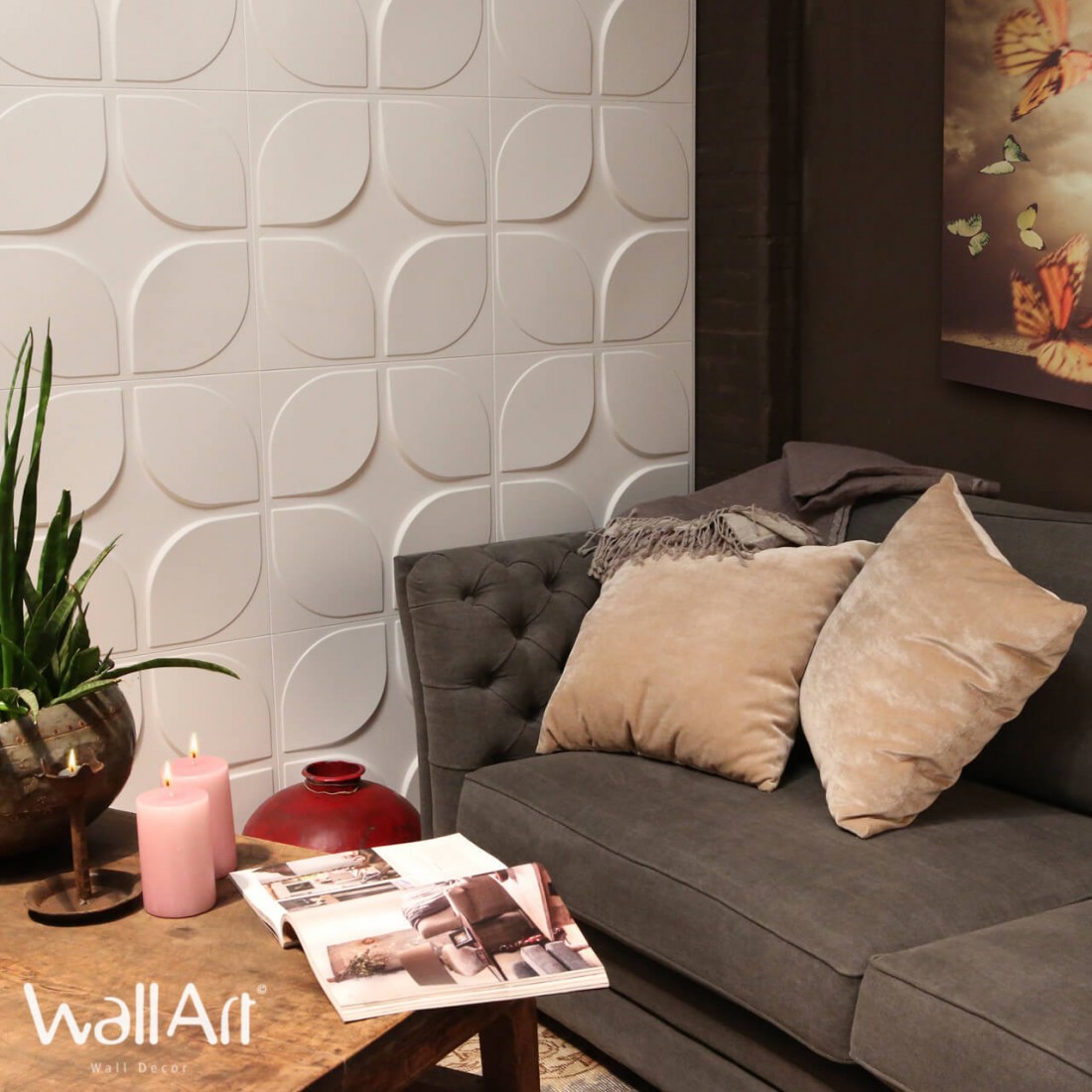 Plaque Deco Mur Sweeps - Plaque Décorative Mural 3d pour Mur 3d | WallArt