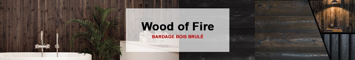Bardage Bois Brulé | Bois Brulé Japonais Shou Sugi Ban | Wood of Fire
