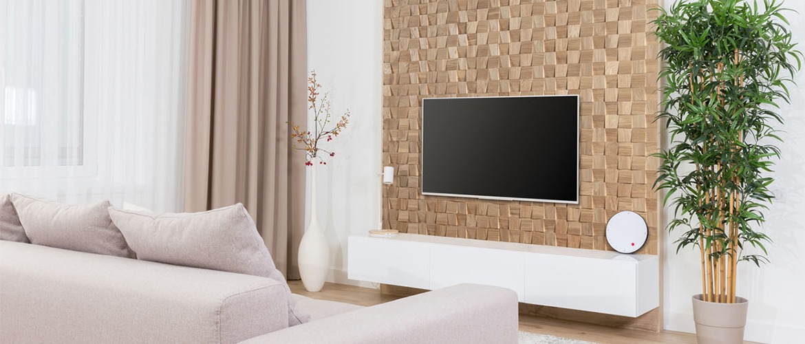 Déco salon moderne avec un mur tv design